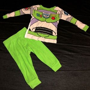 Disney’s Toy Story Buzzlightyear Matching Long Sleeve Pajama Set